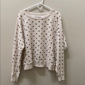 The GREAT college sweatshirt - polka dot